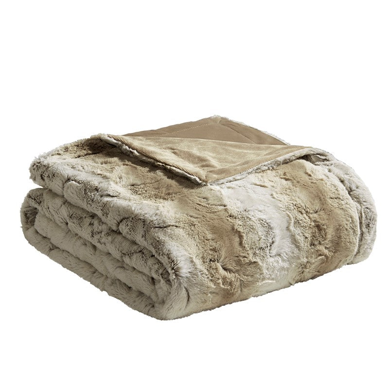 Zuri Oversized Faux Fur Throw
