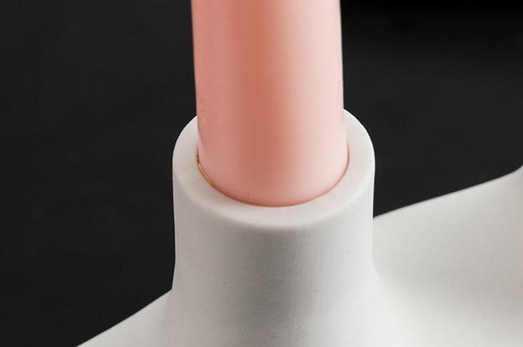 Abstract Arch Ceramic Candle Holders