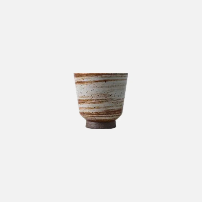 Sienna Spiral Artisan Teacup
