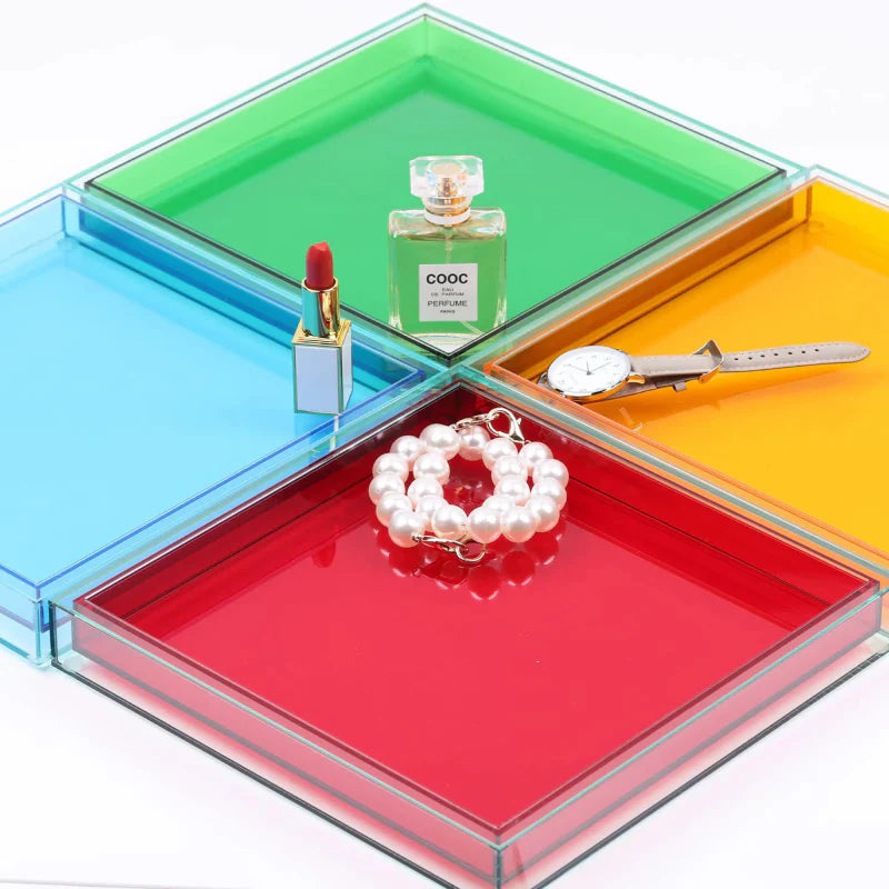 Color Pop Acrylic Serving Tray