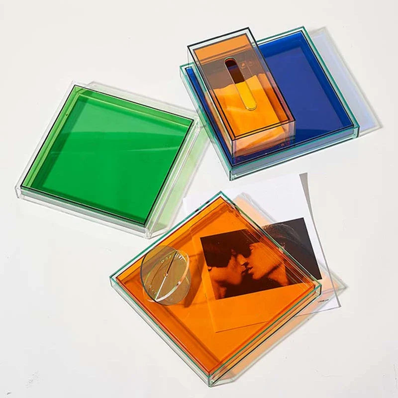 Color Pop Acrylic Serving Tray