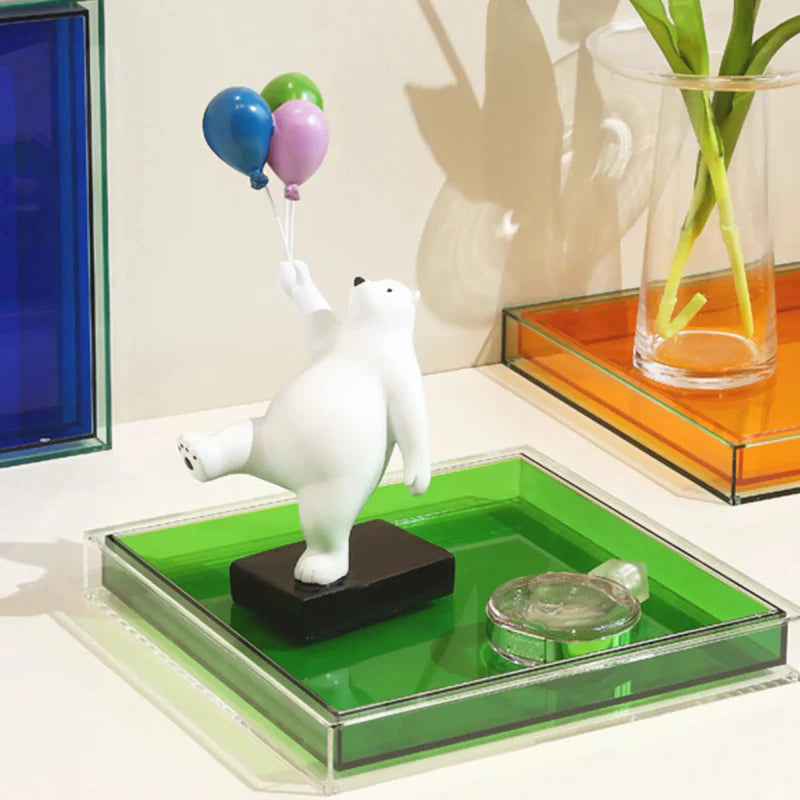 Color Pop Acrylic Serving Tray