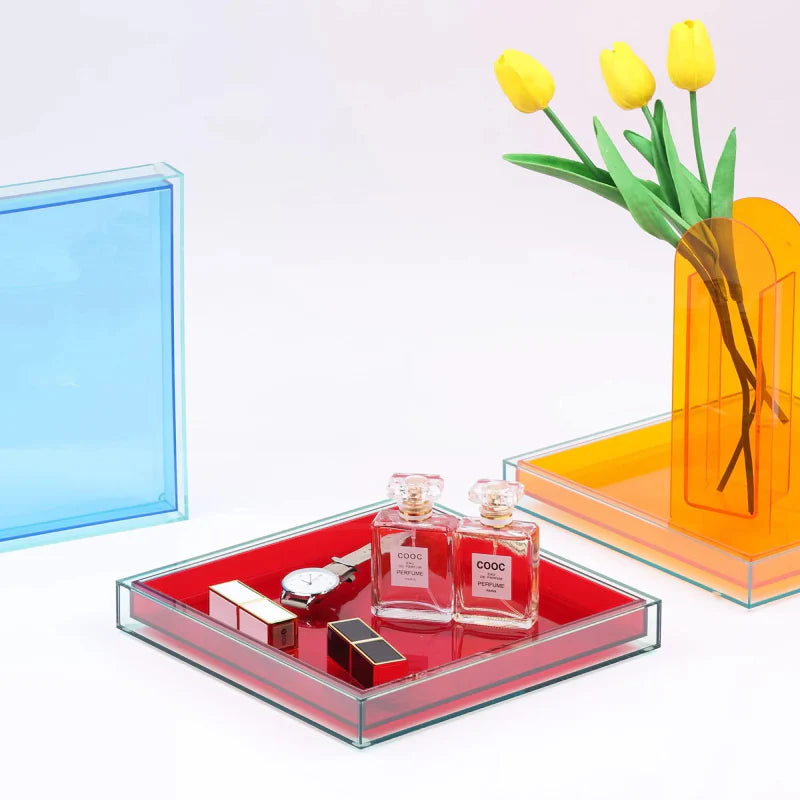 Color Pop Acrylic Serving Tray