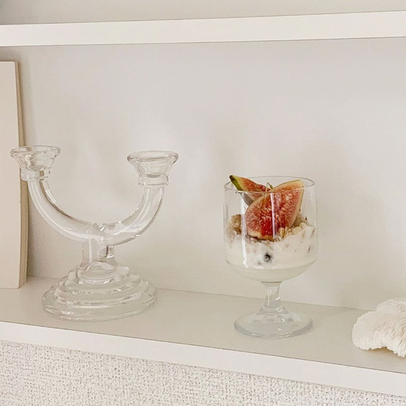 Double Pillar Arch Candlestick Holder