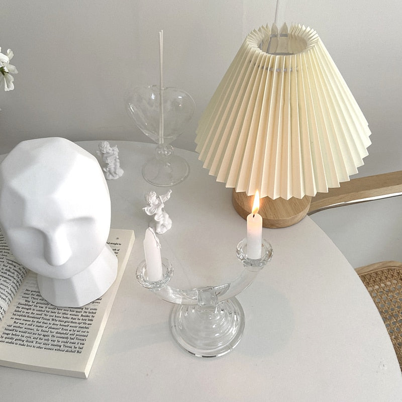 Double Pillar Arch Candlestick Holder