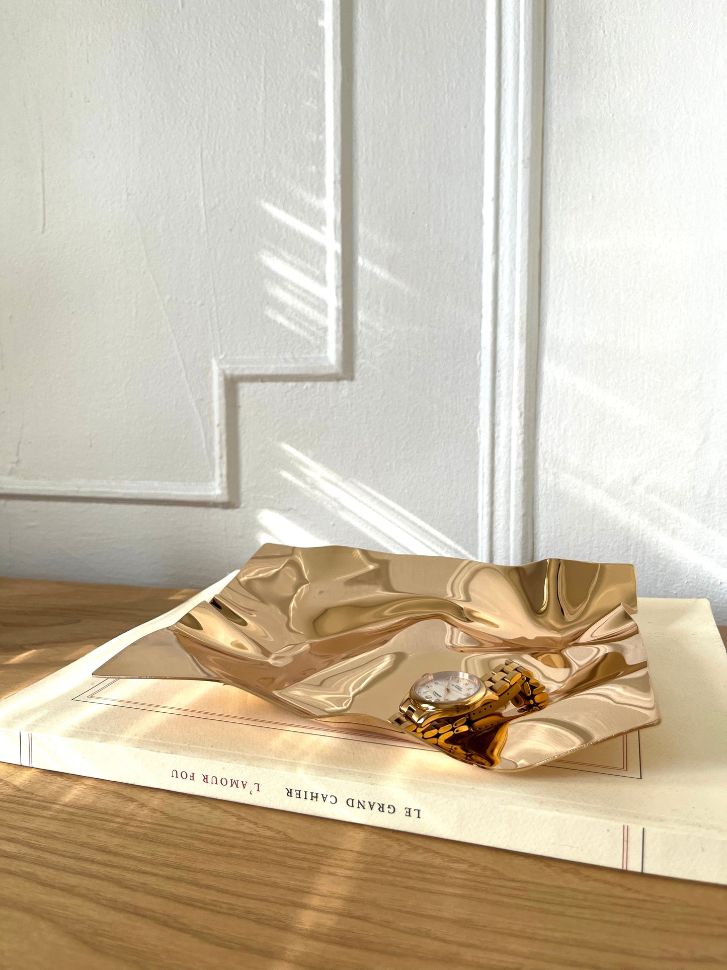 Foil Wrap Whimsical Stainless Steel Tray