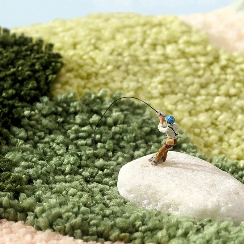 Whimsy Garden Plush Bath Mat