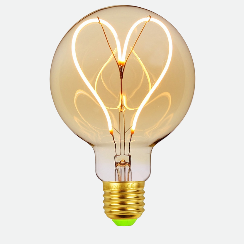 Heart Edison LED Decorative Light Bulb