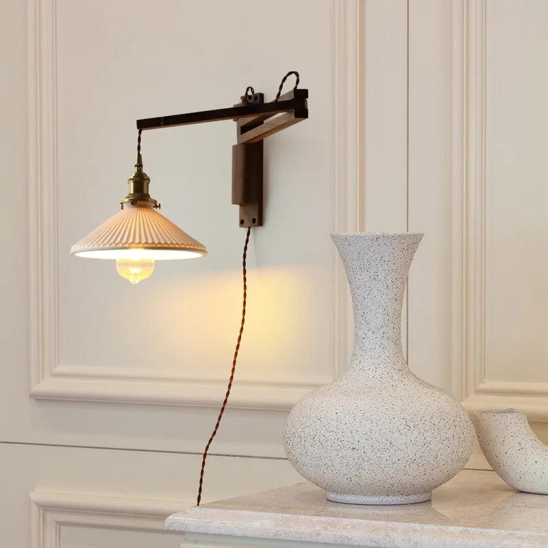 Elmwood Adjustable Arm Wall Lamp