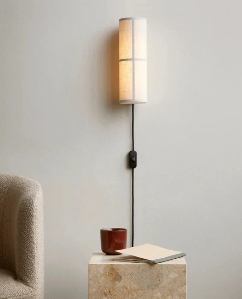 Lina Woven Fabric Wall Lamp
