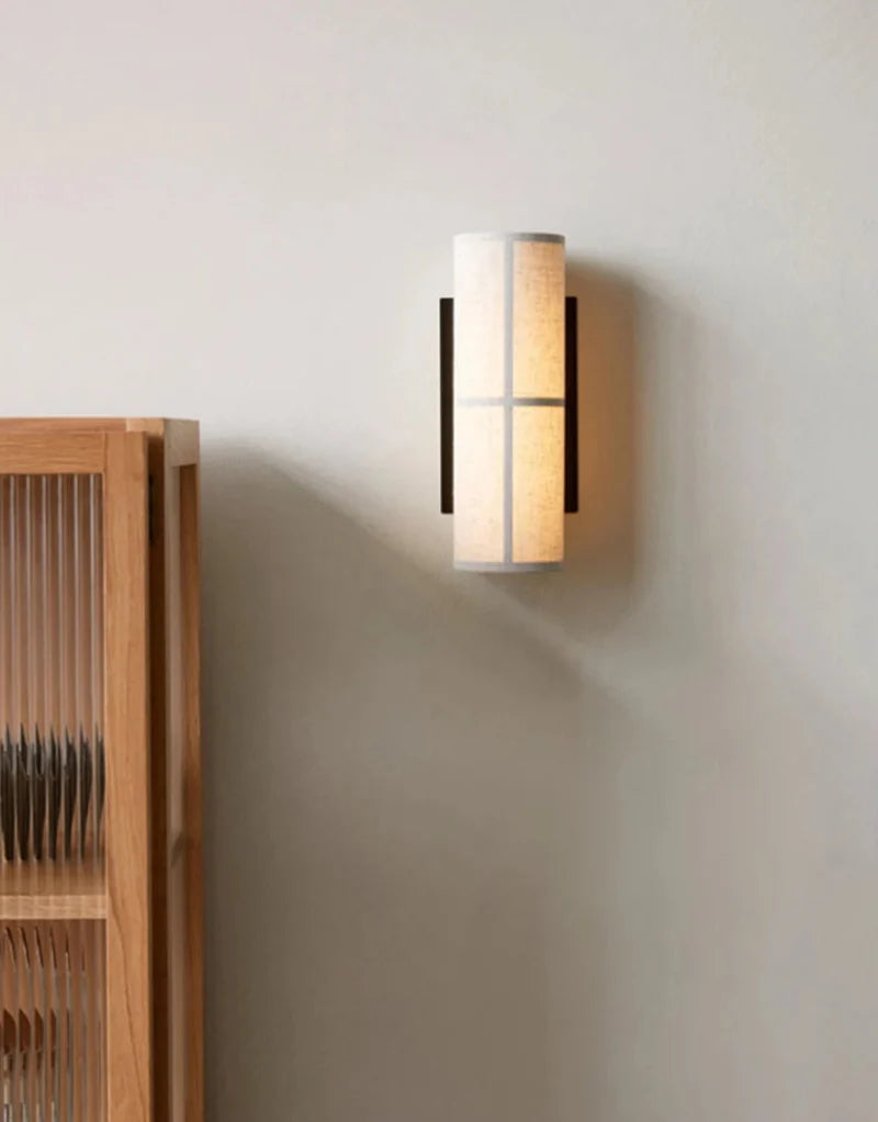 Lina Woven Fabric Wall Lamp