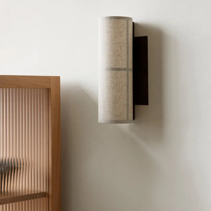 Lina Woven Fabric Wall Lamp