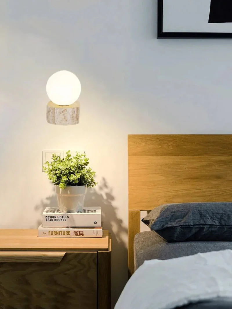 Luna Marble Wall Sconce