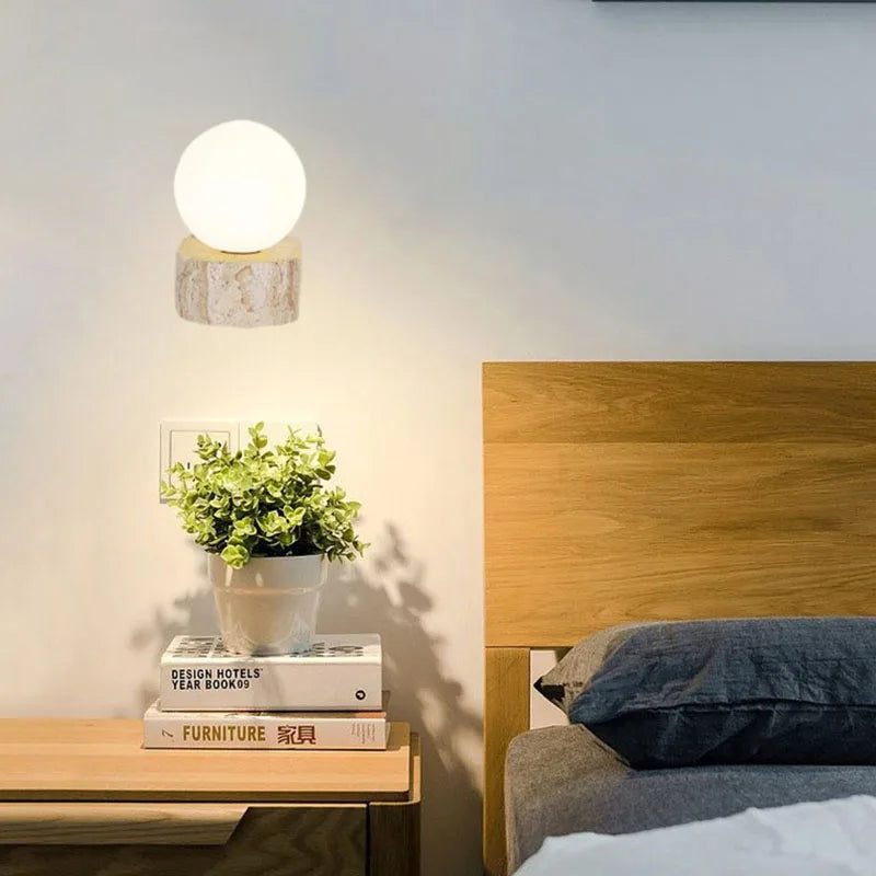 Luna Marble Wall Sconce