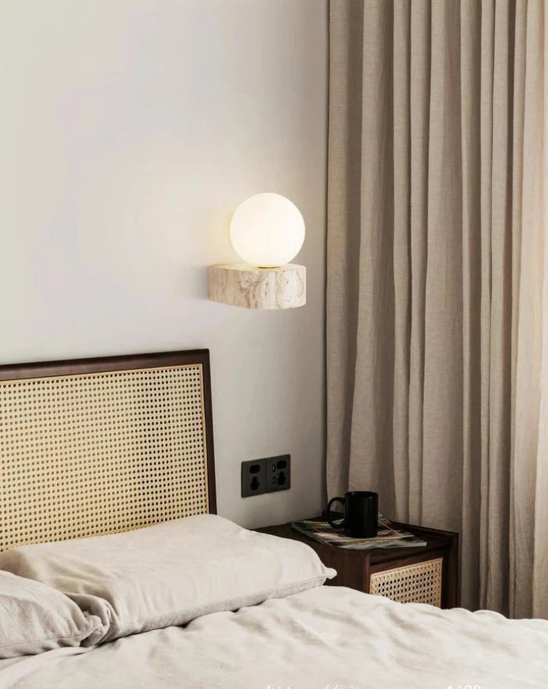 Luna Marble Wall Sconce