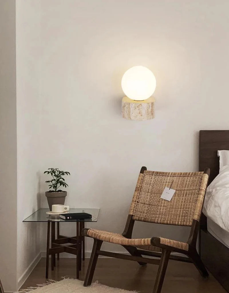 Luna Marble Wall Sconce