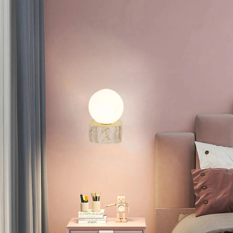 Luna Marble Wall Sconce