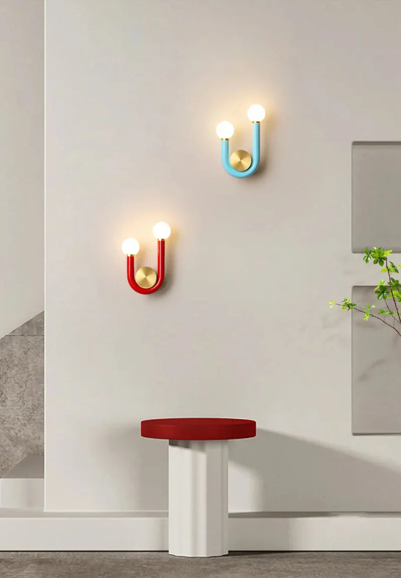 Luna U-shaped Wall Lamp