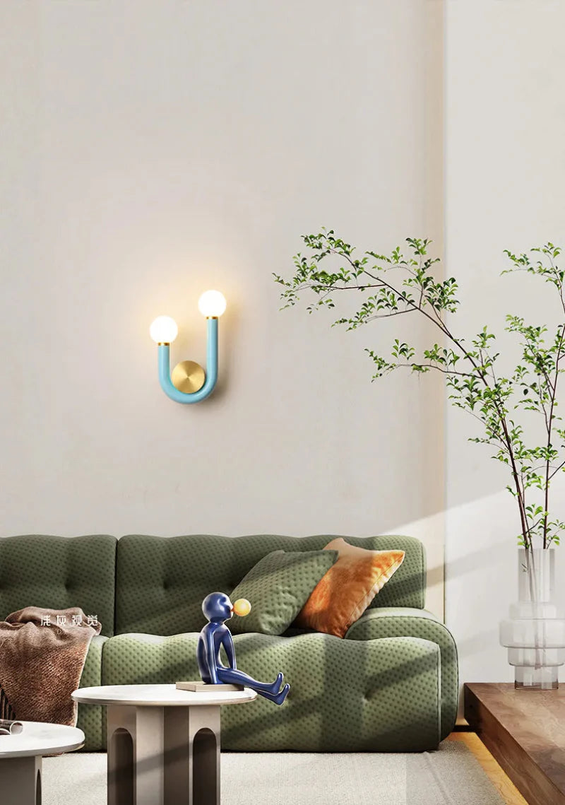 Luna U-shaped Wall Lamp