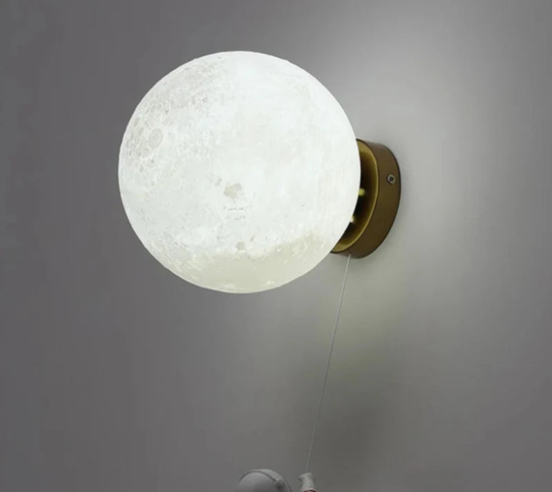 Man in the Moon Creative Wall Lamp