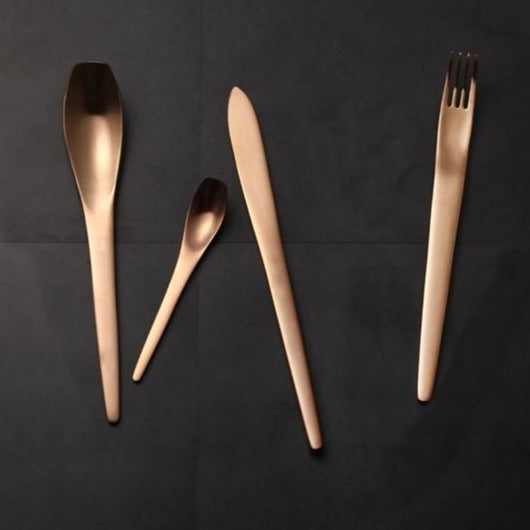 Modern Japanese Stainless Steel Cutlery Set