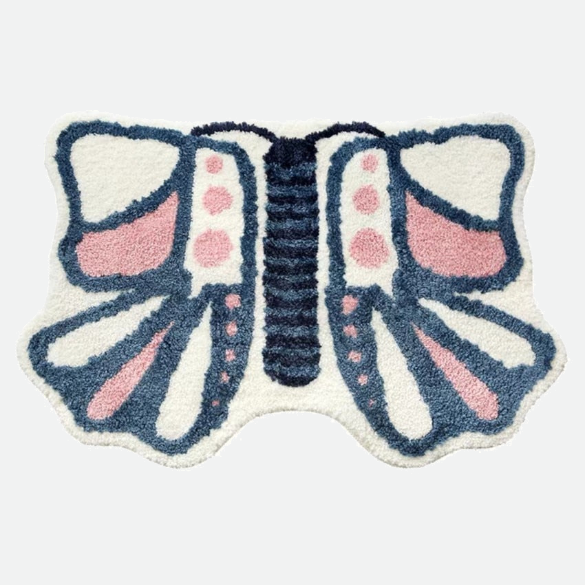 Monarch Butterfly Area Rug & Bath Mat