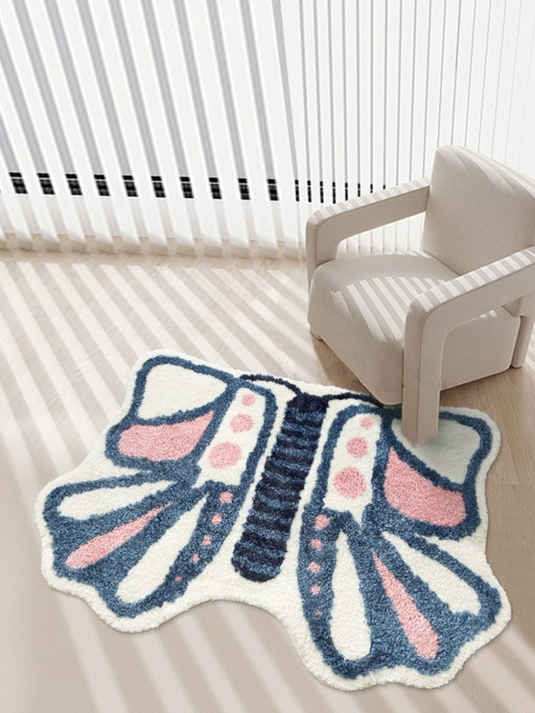 Monarch Butterfly Area Rug & Bath Mat