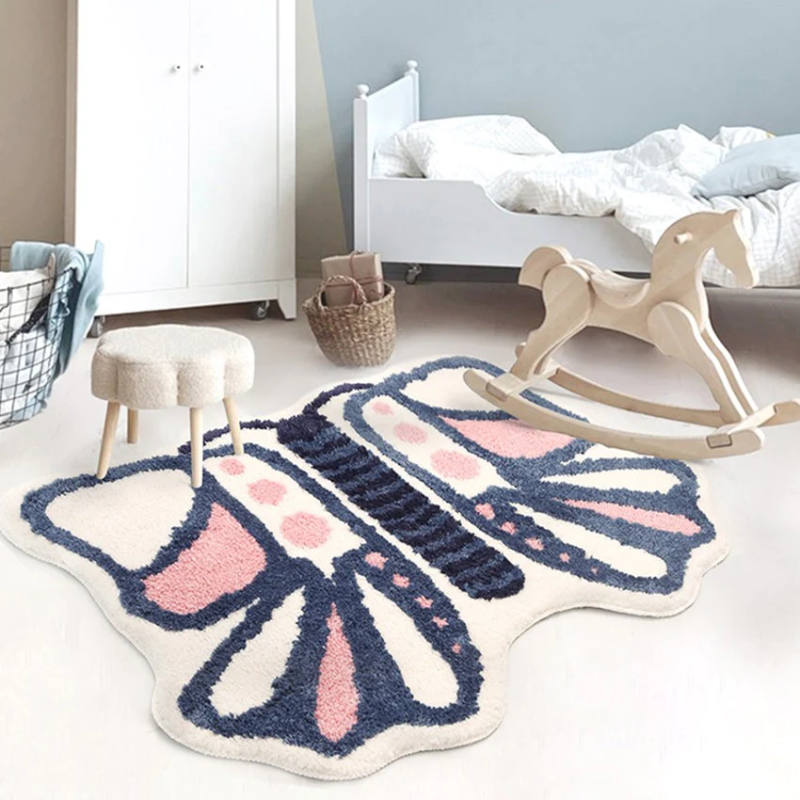 Monarch Butterfly Area Rug & Bath Mat