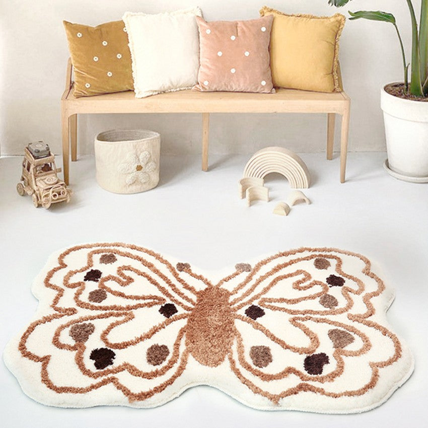Monarch Butterfly Area Rug & Bath Mat