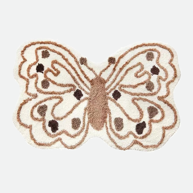 Monarch Butterfly Area Rug & Bath Mat