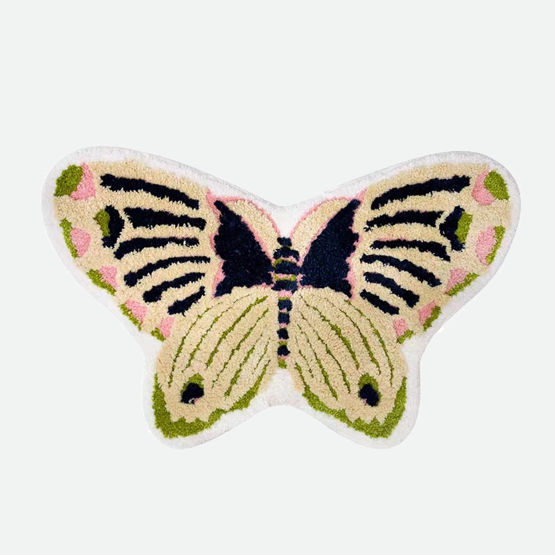 Monarch Butterfly Area Rug & Bath Mat
