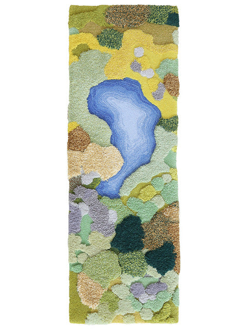 Moving City Wool Handmade Area Rug