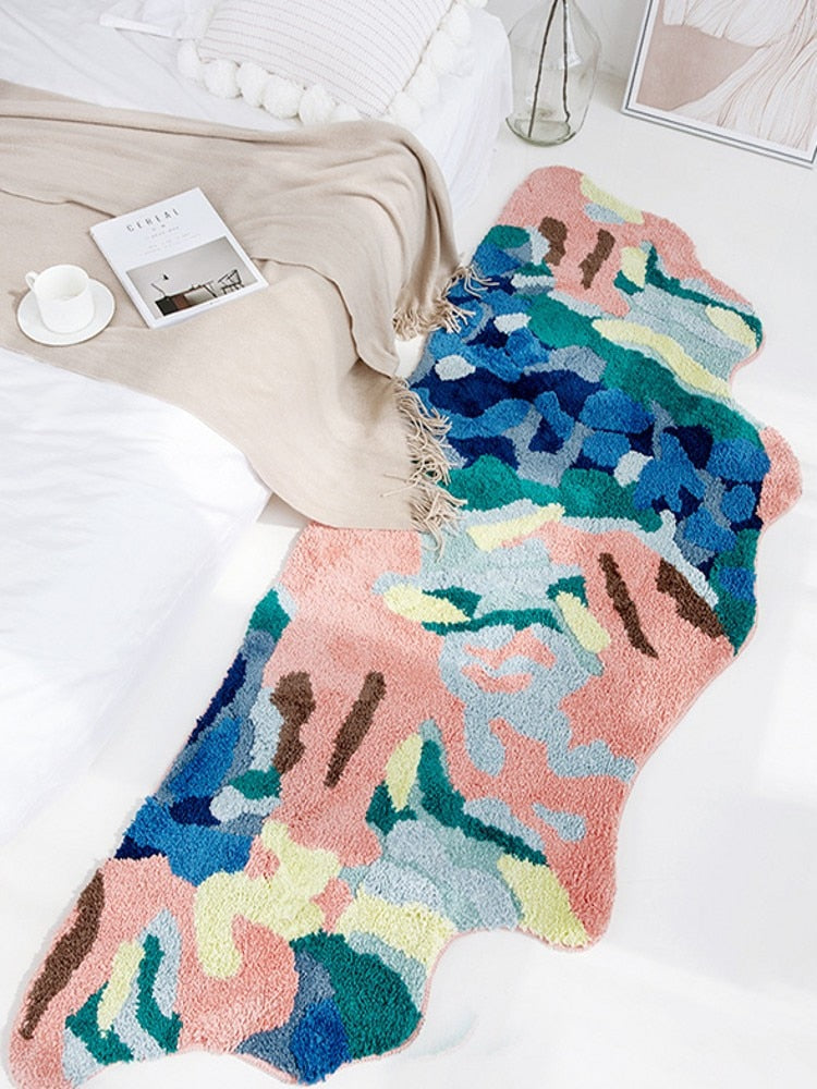 Multiverse Handmade 3D Irregular Edge Rug