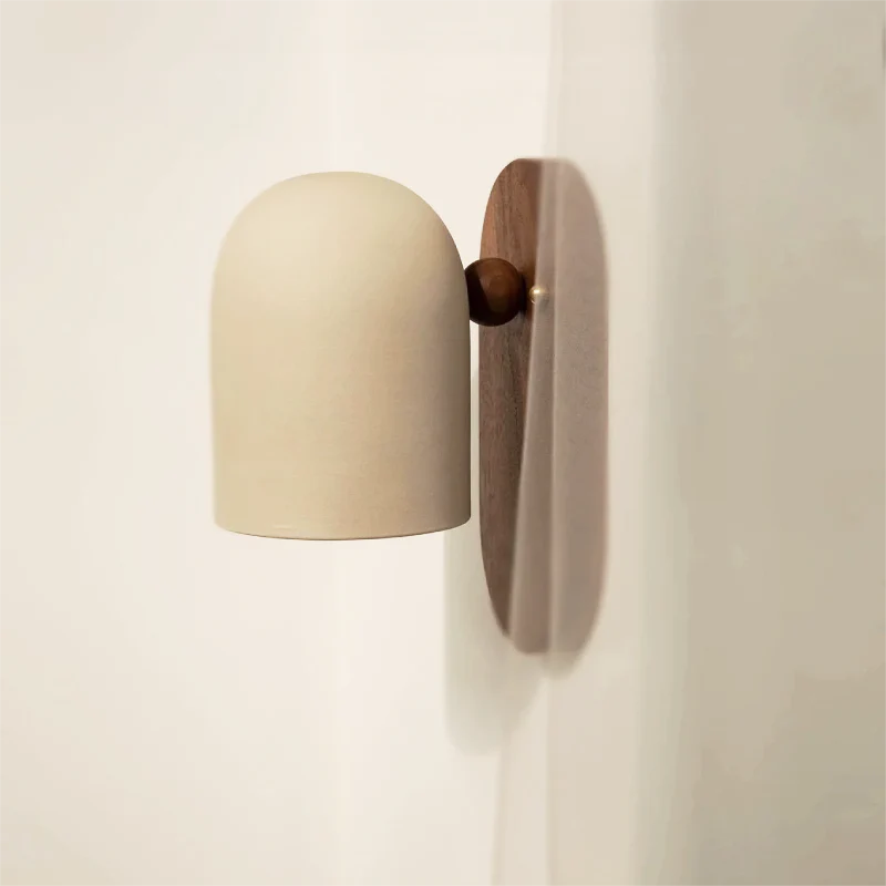 Plume Walnut Pendant Light