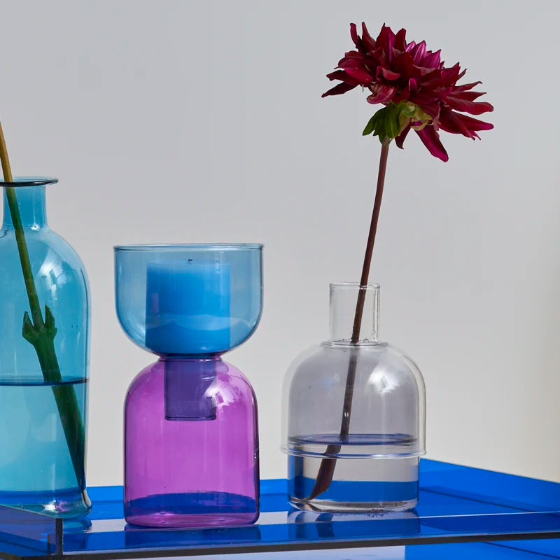 Radiant Glass DIY Vase & Candle Holder
