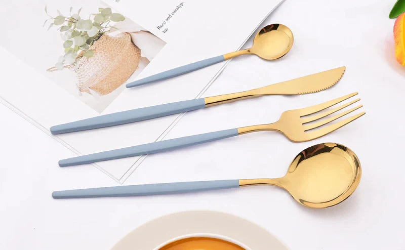 Rainbow Flatware Set