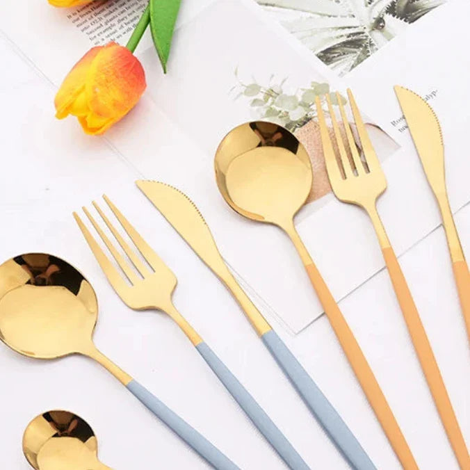 Rainbow Flatware Set