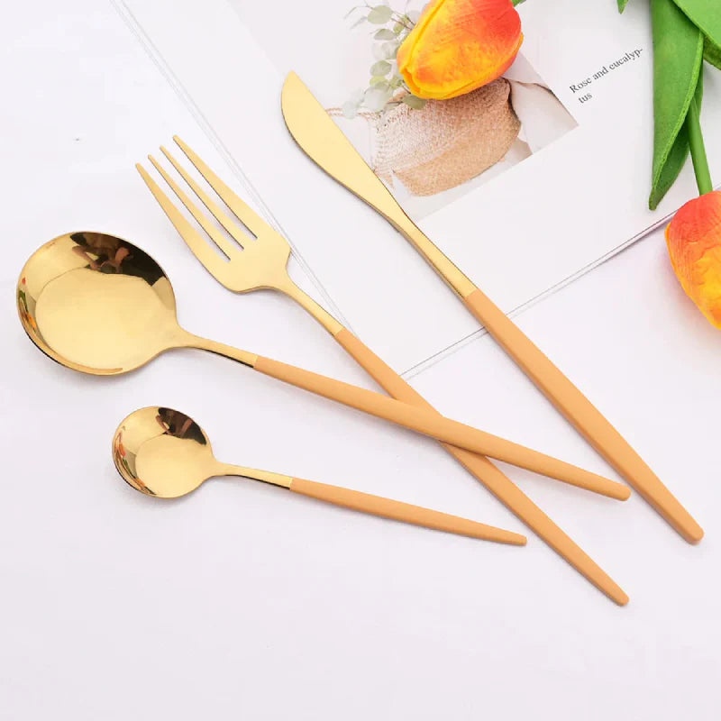 Rainbow Flatware Set