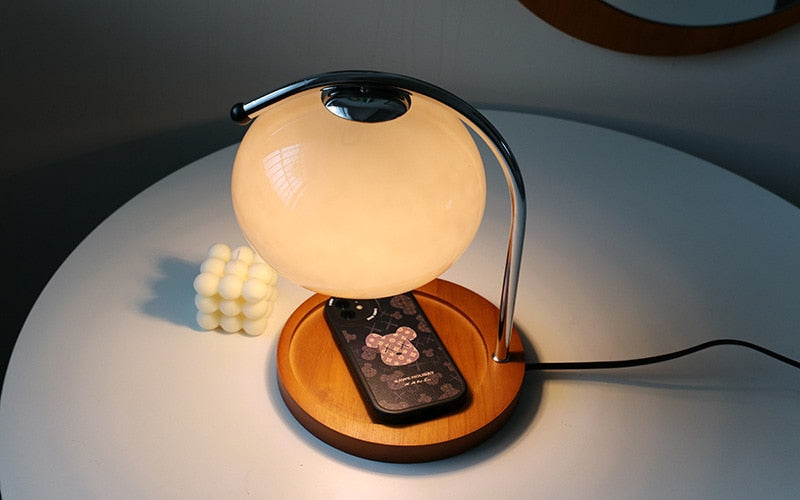 Retro Candle Warmer & Table Lamp