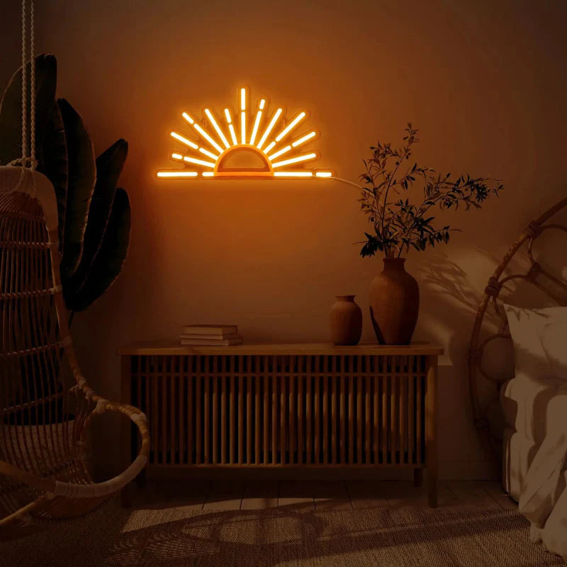 Rising Sun LED Neon Light