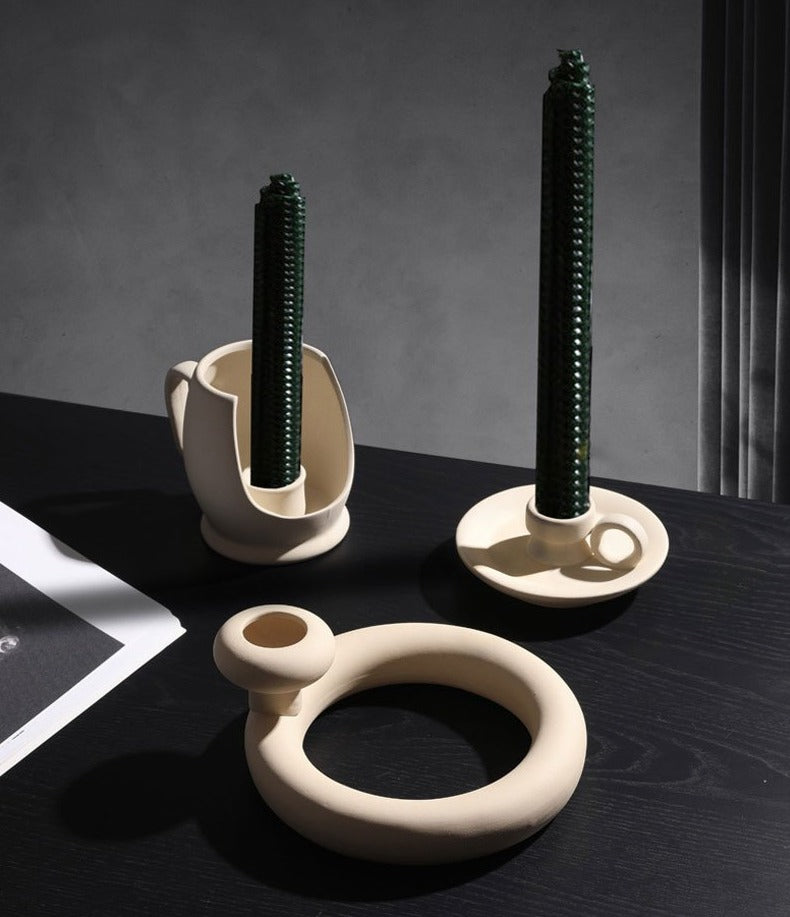 Ritual Ceramic Accents & Candle Holders
