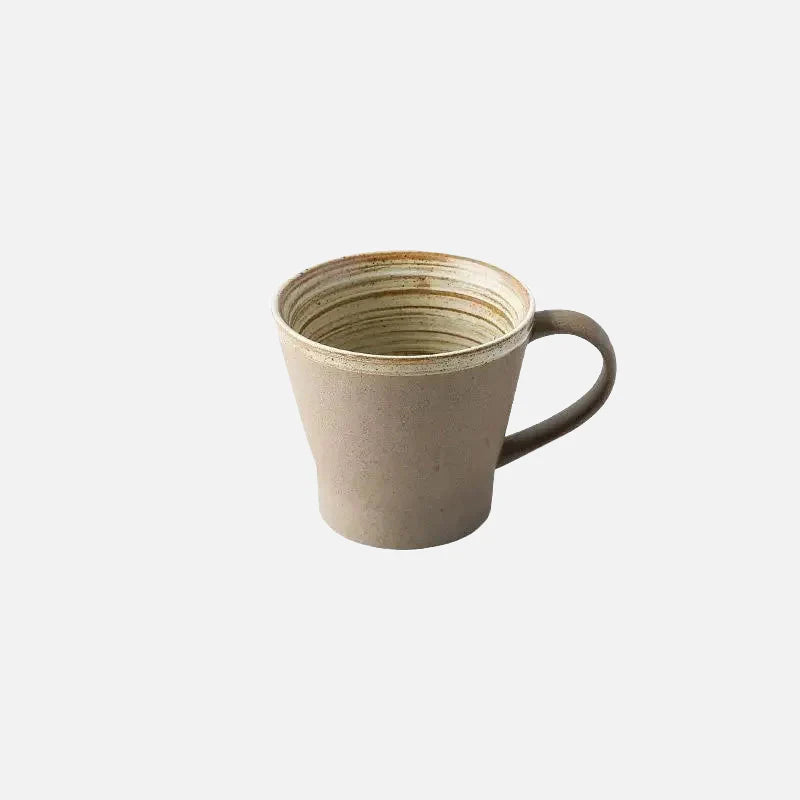 Rustic Claystone Coffee Cup Set
