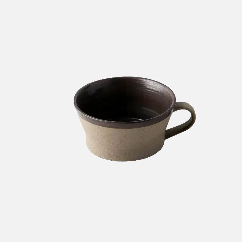 Rustic Claystone Coffee Cup Set
