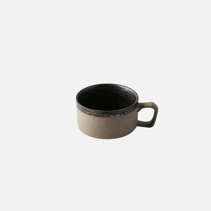 Rustic Claystone Coffee Cup Set