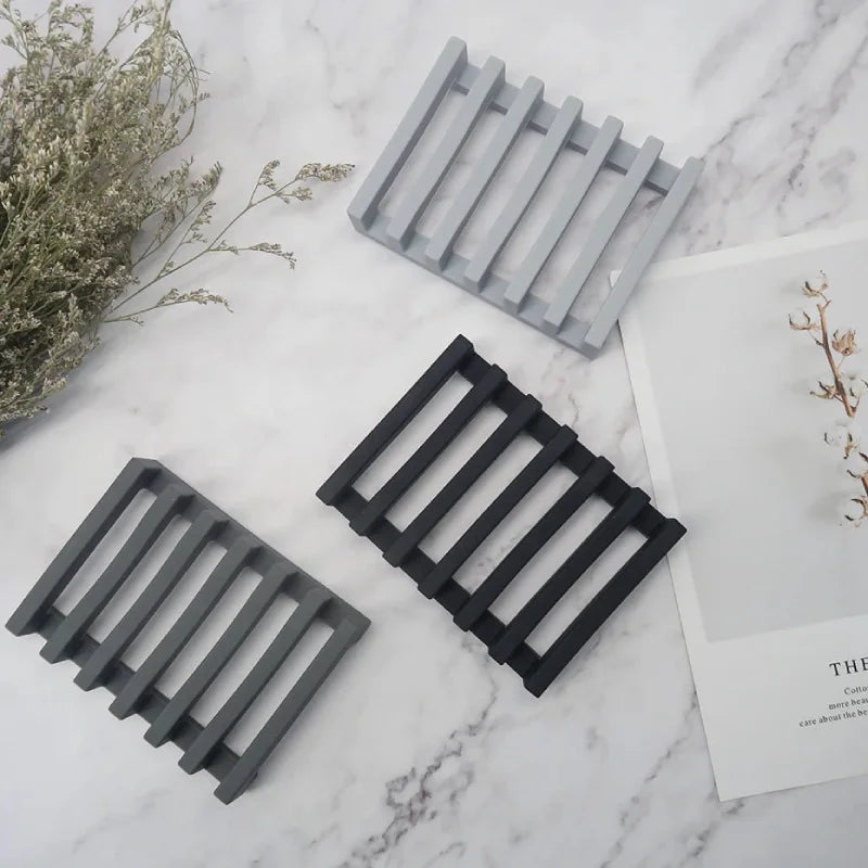 Waveform Silicone Soap Holder