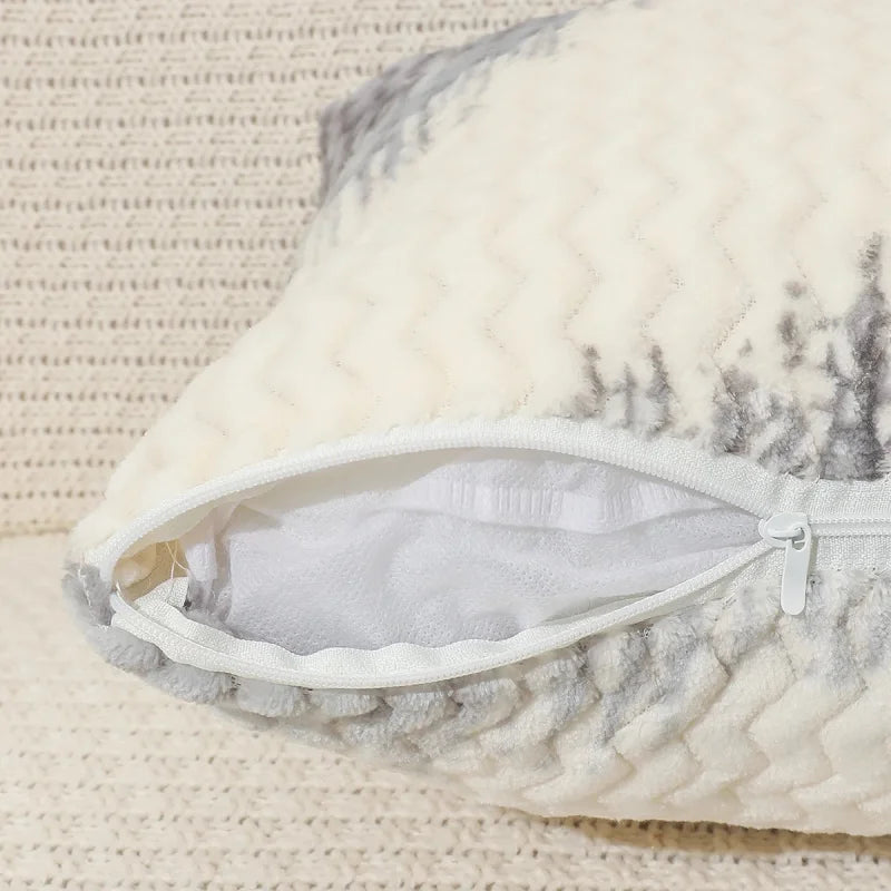 Velour Fade Plush Pillow Covers – Set of 2
