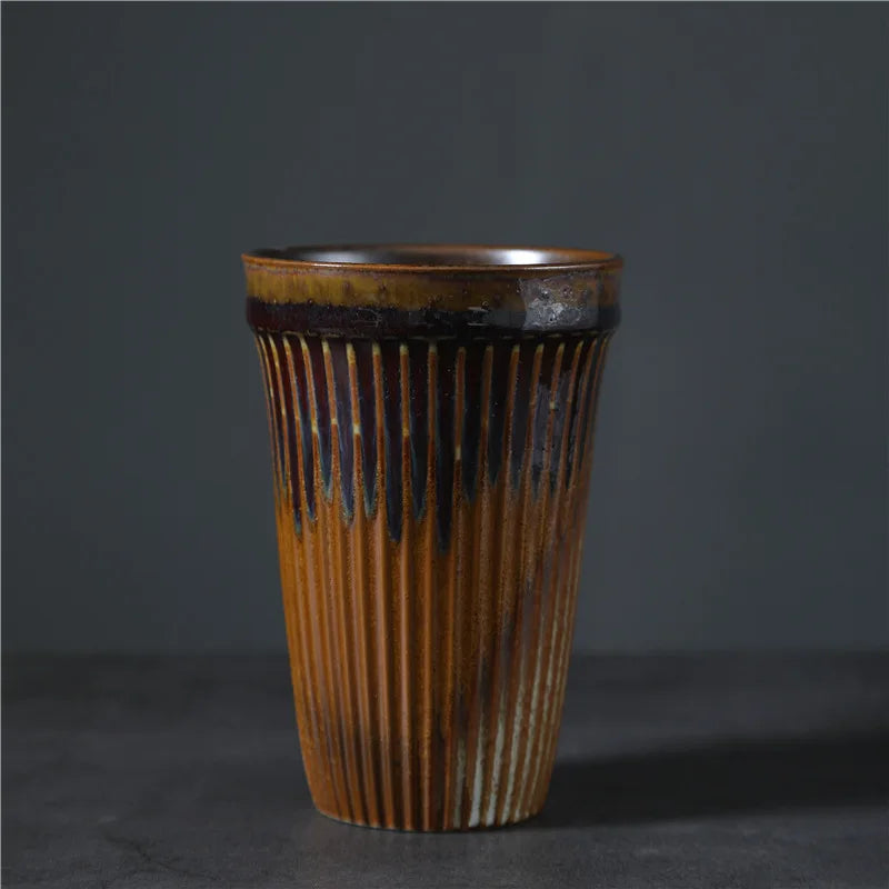 Drip Glaze Ceramic Coffee Cup