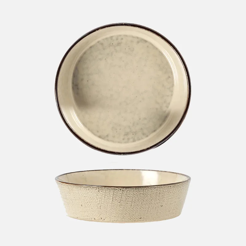 Vintage Ceramic Deep Dish Bowl
