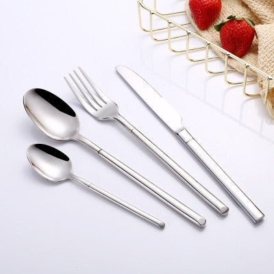Sheen Stainless Steel 24 Piece Flatware Set
