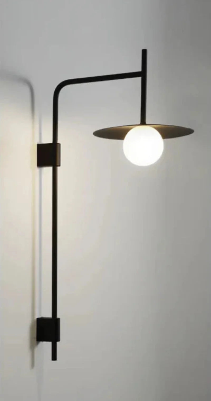 Sleek Orbit Wall Lamp